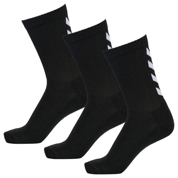 Fundamental 3-Pack Sock Schwarz