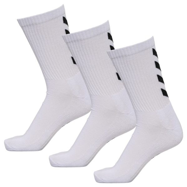 Fundamental 3-Pack Sock Weiß